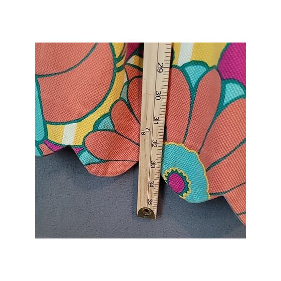 Judith March One Shoulder Mini Sundress Colorful Floral Print Sz S EUC - Picture 7 of 9